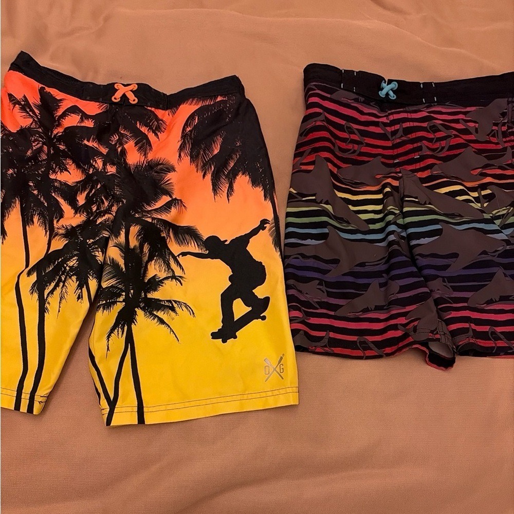 Ocean Gear and Wonder Nation Boys 14/16 and 14/16 Husky 2 Suits
